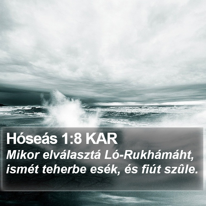 Hóseás 1:8 KAR Bible Study