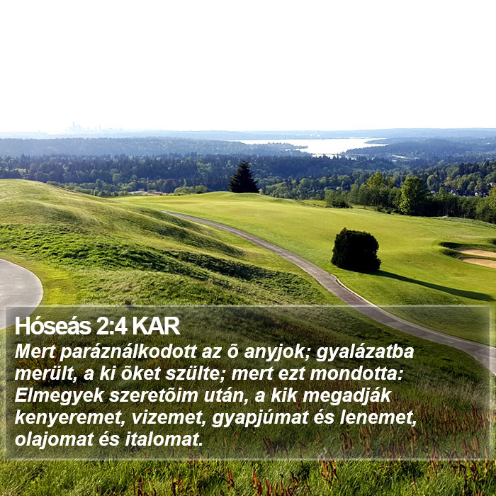 Hóseás 2:4 KAR Bible Study