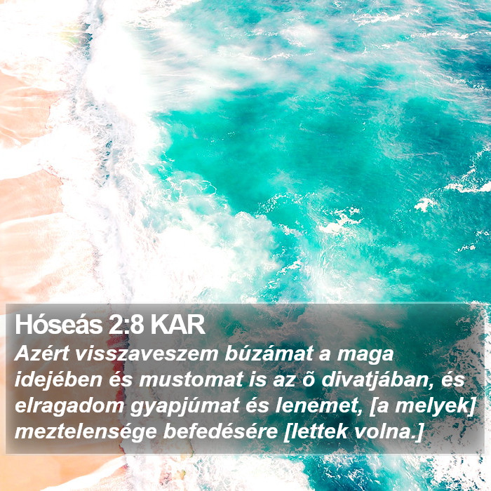 Hóseás 2:8 KAR Bible Study