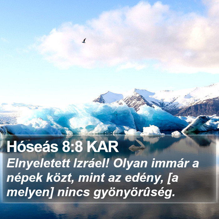 Hóseás 8:8 KAR Bible Study