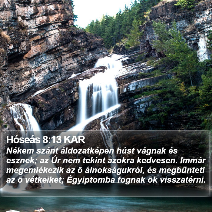 Hóseás 8:13 KAR Bible Study