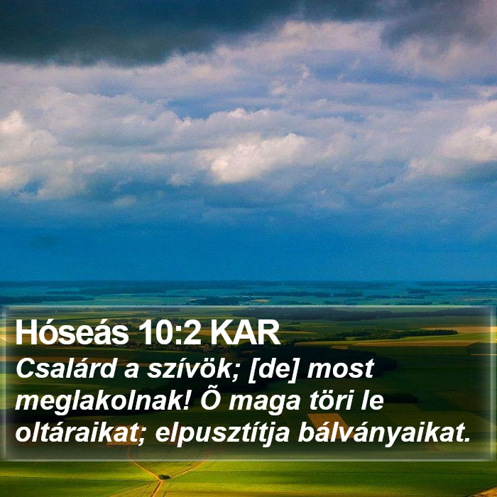 Hóseás 10:2 KAR Bible Study