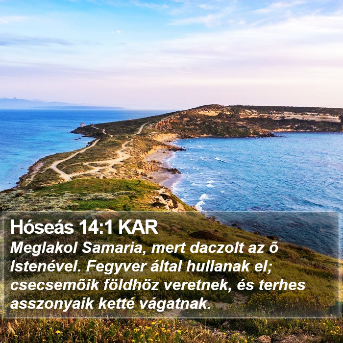 Hóseás 14:1 KAR Bible Study