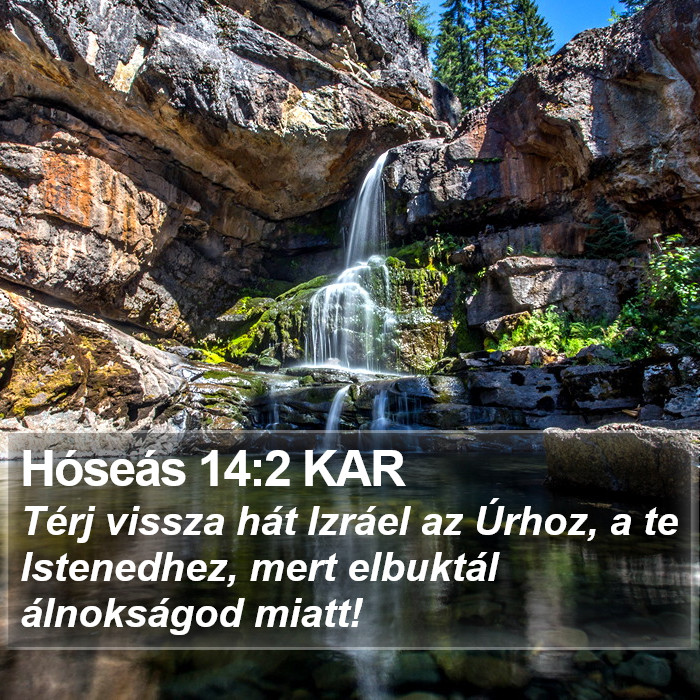 Hóseás 14:2 KAR Bible Study