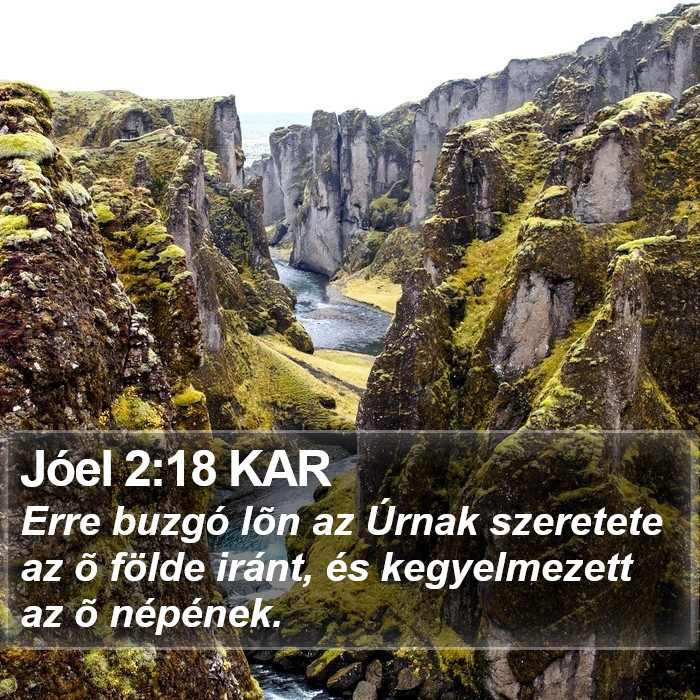 Jóel 2:18 KAR Bible Study