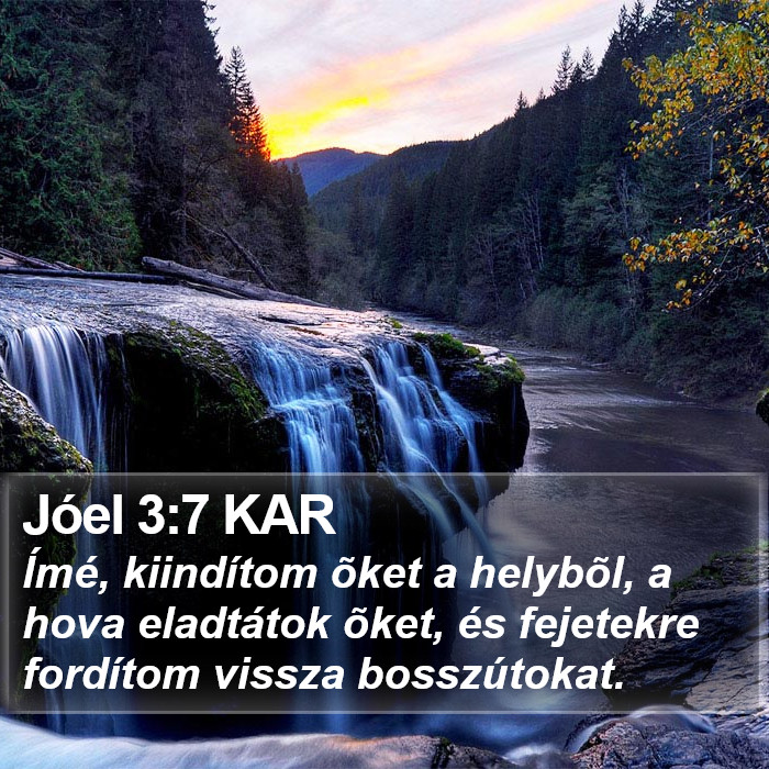 Jóel 3:7 KAR Bible Study