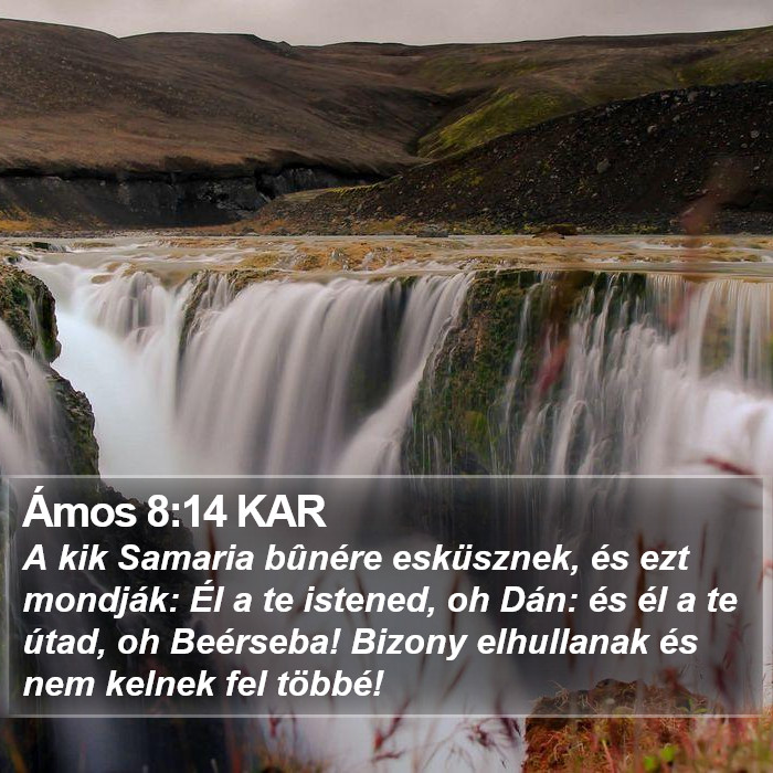 Ámos 8:14 KAR Bible Study