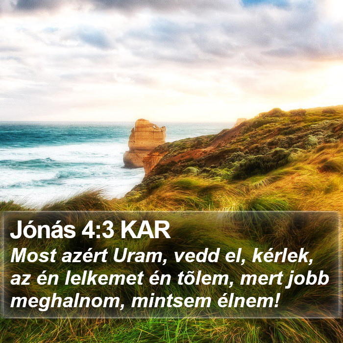 Jónás 4:3 KAR Bible Study