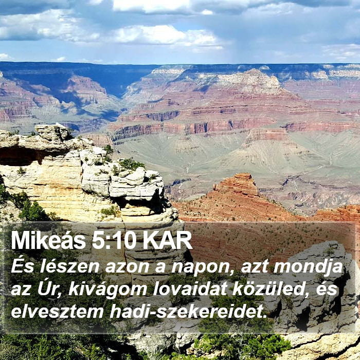 Mikeás 5:10 KAR Bible Study