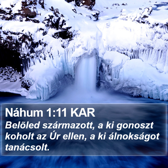 Náhum 1:11 KAR Bible Study