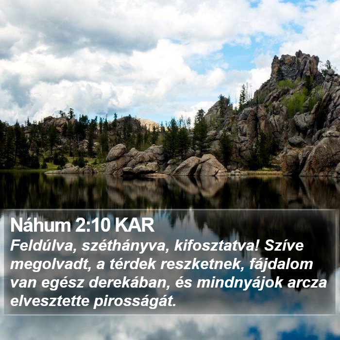 Náhum 2:10 KAR Bible Study