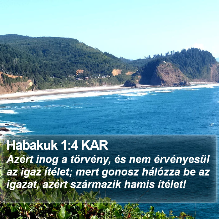 Habakuk 1:4 KAR Bible Study