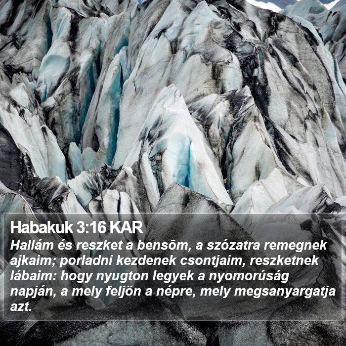 Habakuk 3:16 KAR Bible Study