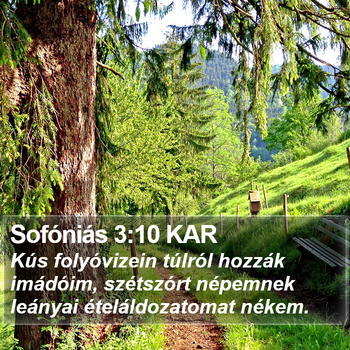 Sofóniás 3:10 KAR Bible Study