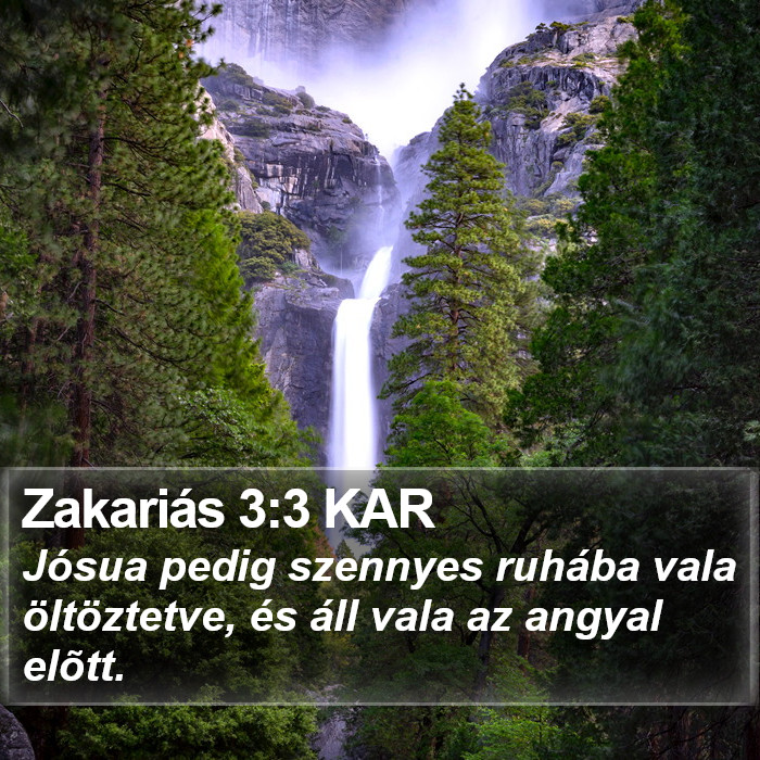 Zakariás 3:3 KAR Bible Study