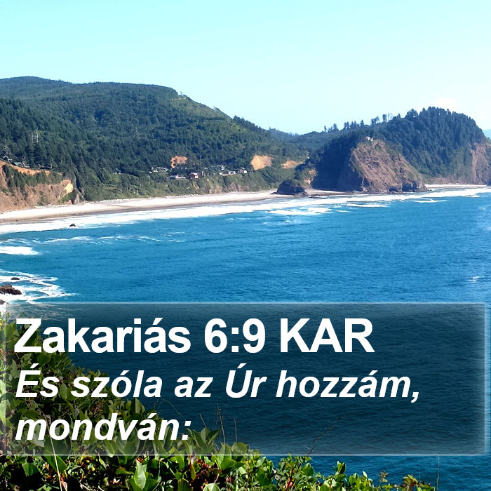 Zakariás 6:9 KAR Bible Study