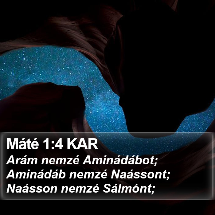 Máté 1:4 KAR Bible Study