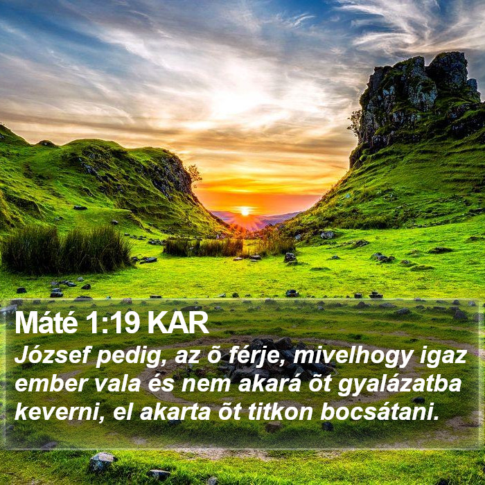 Máté 1:19 KAR Bible Study