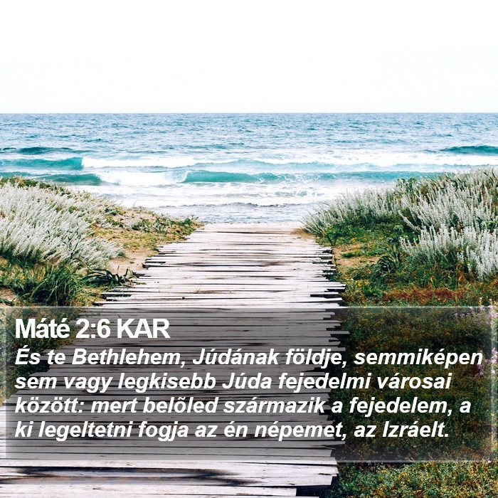 Máté 2:6 KAR Bible Study