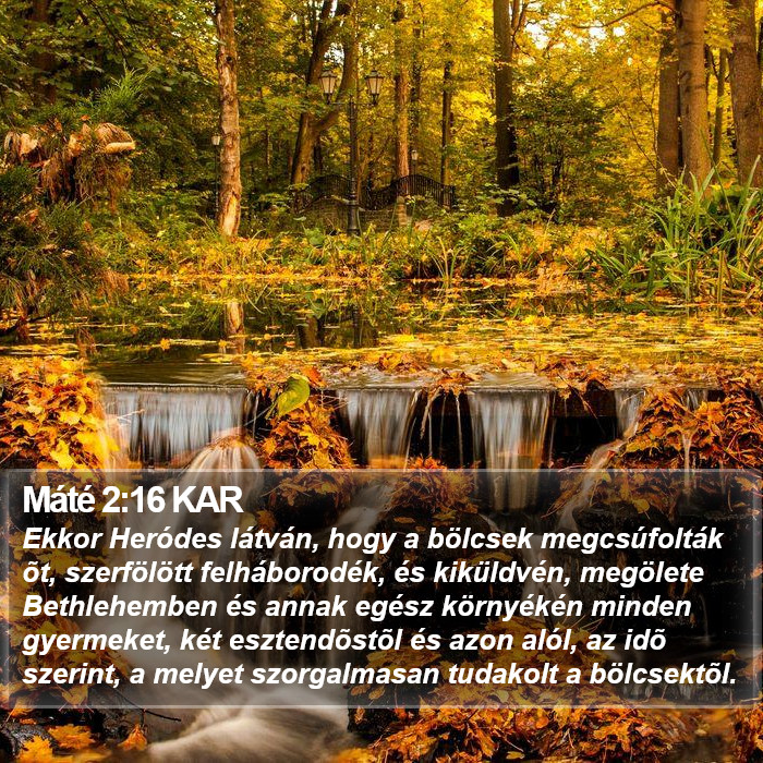 Máté 2:16 KAR Bible Study