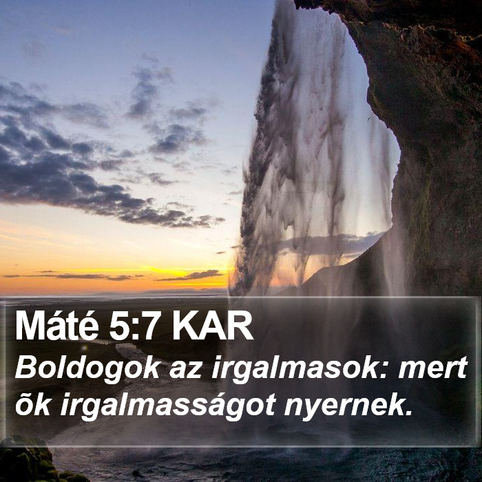 Máté 5:7 KAR Bible Study