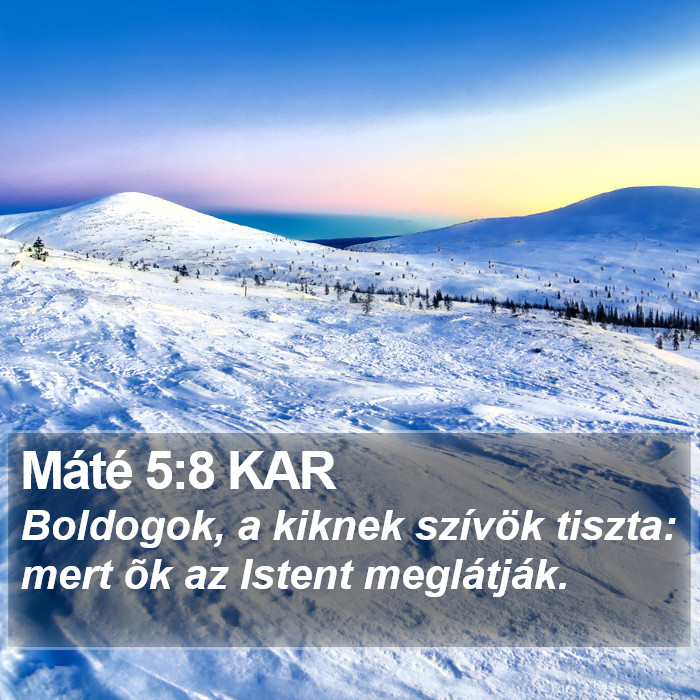 Máté 5:8 KAR Bible Study