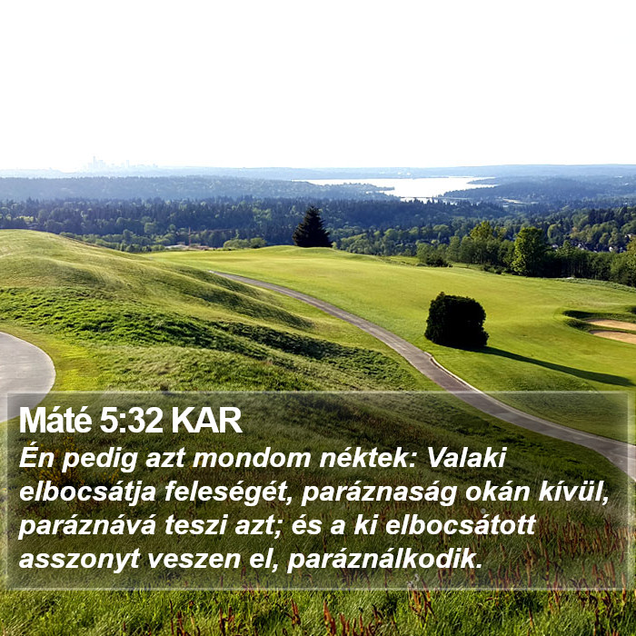 Máté 5:32 KAR Bible Study