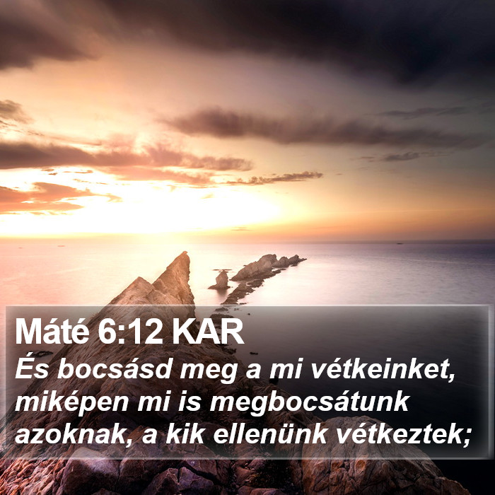 Máté 6:12 KAR Bible Study