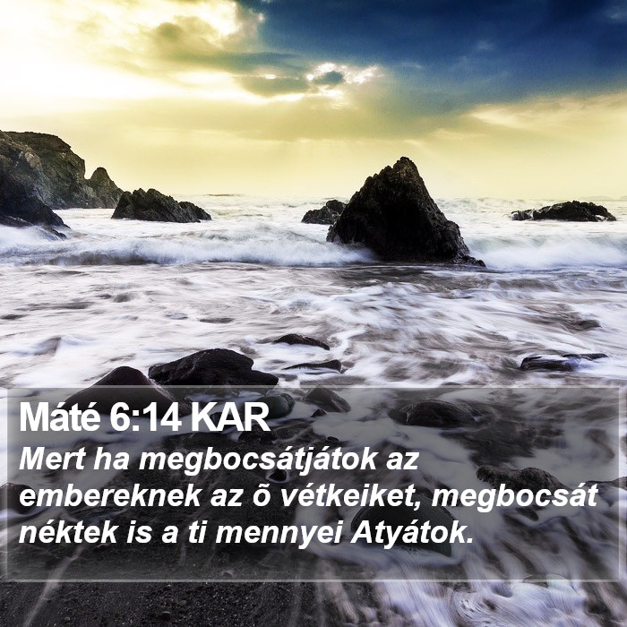 Máté 6:14 KAR Bible Study