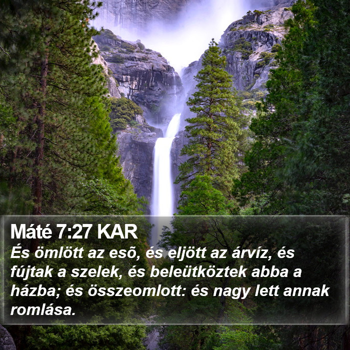 Máté 7:27 KAR Bible Study