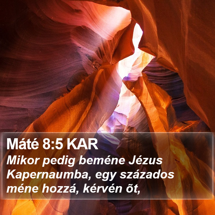 Máté 8:5 KAR Bible Study