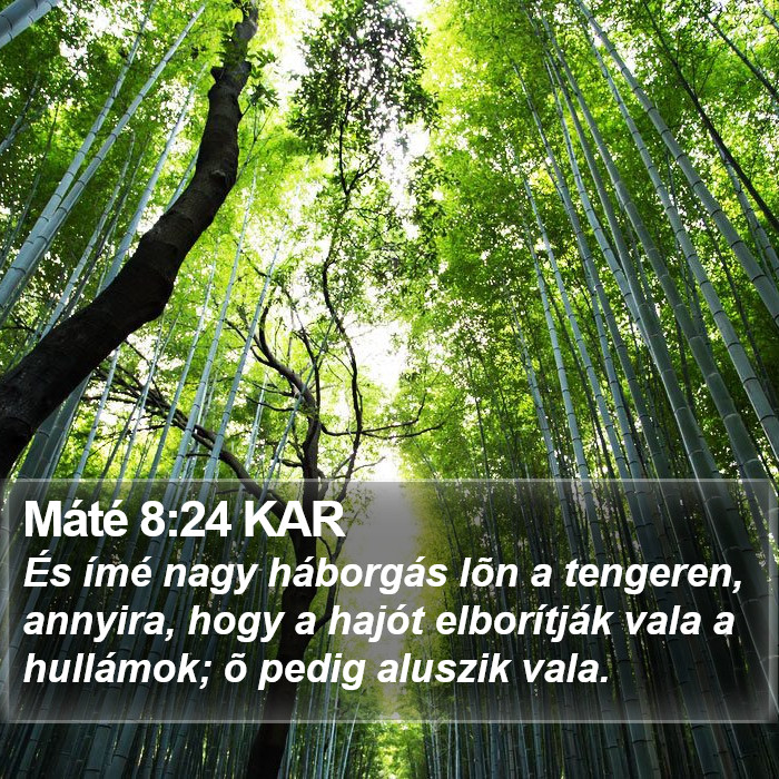 Máté 8:24 KAR Bible Study