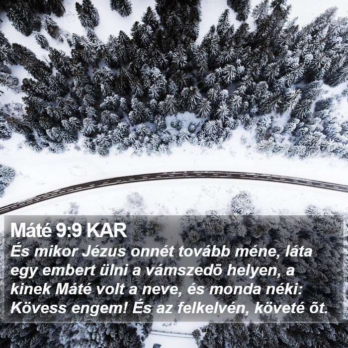 Máté 9:9 KAR Bible Study