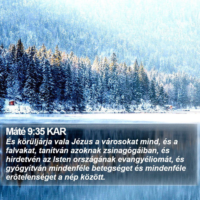 Máté 9:35 KAR Bible Study