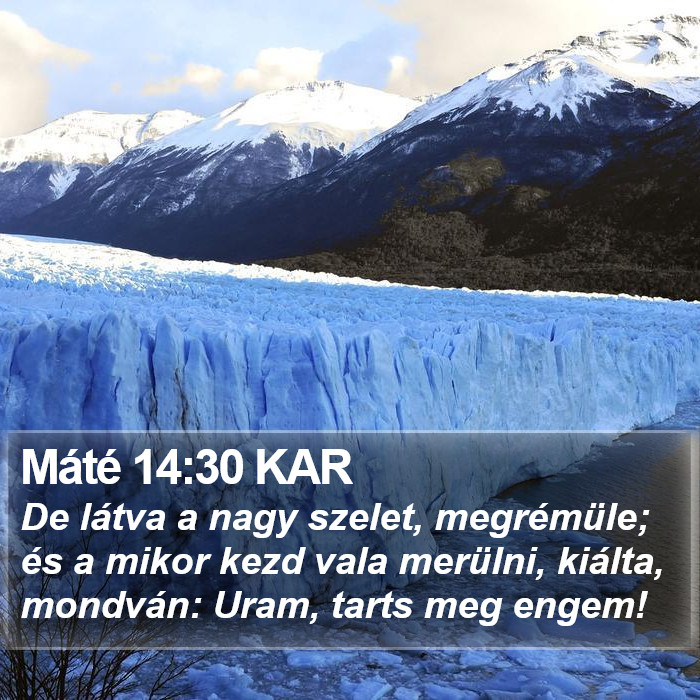 Máté 14:30 KAR Bible Study