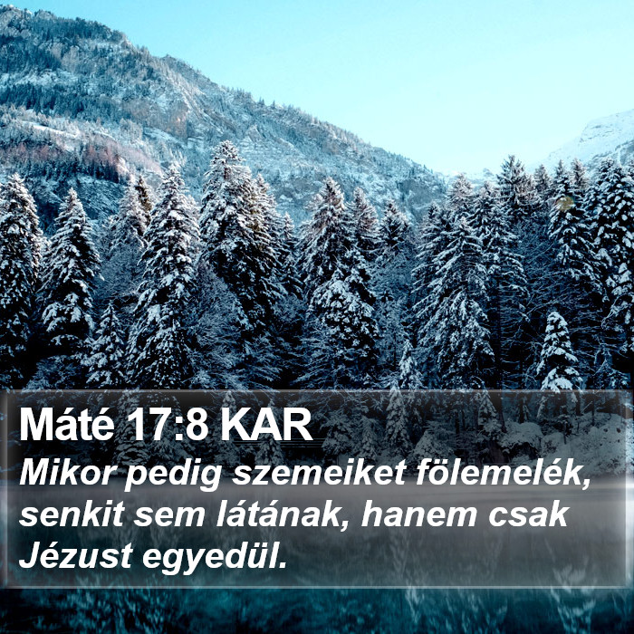 Máté 17:8 KAR Bible Study