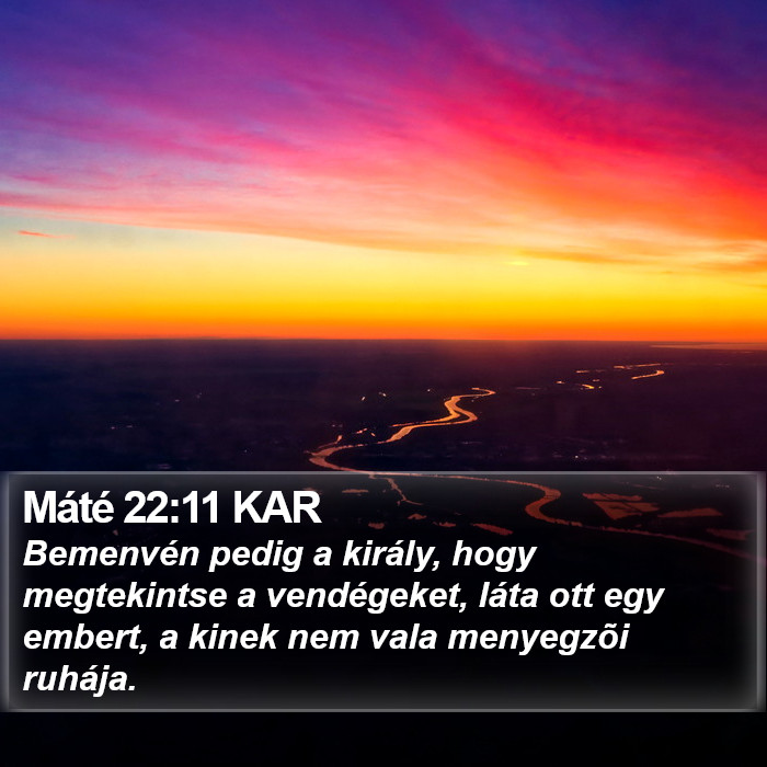 Máté 22:11 KAR Bible Study