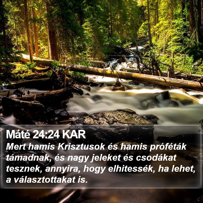 Máté 24:24 KAR Bible Study