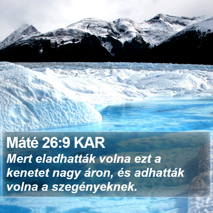 Máté 26:9 KAR Bible Study