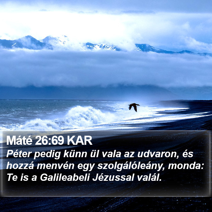 Máté 26:69 KAR Bible Study