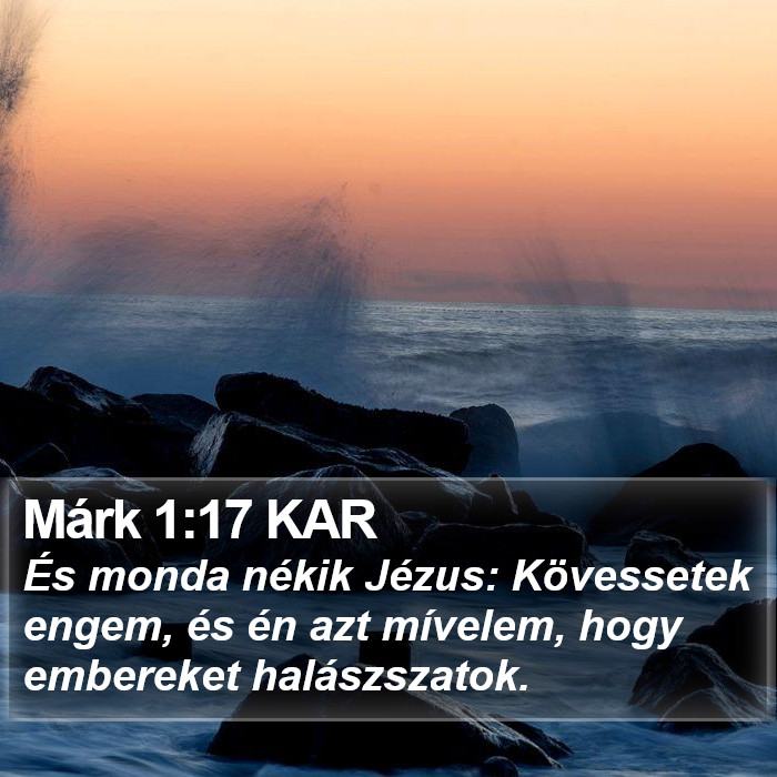 Márk 1:17 KAR Bible Study