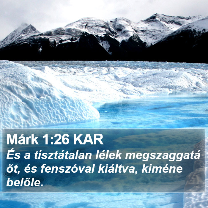 Márk 1:26 KAR Bible Study