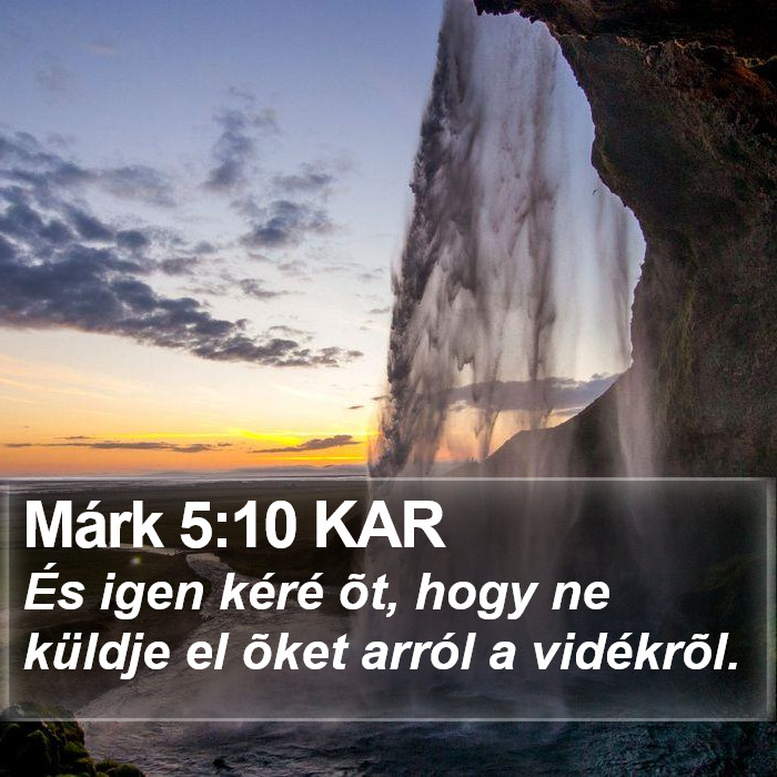 Márk 5:10 KAR Bible Study