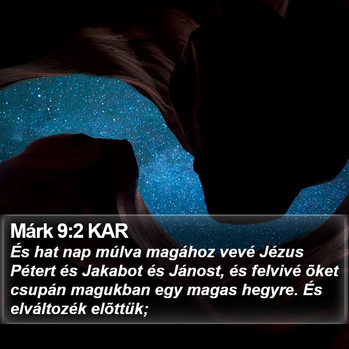 Márk 9:2 KAR Bible Study