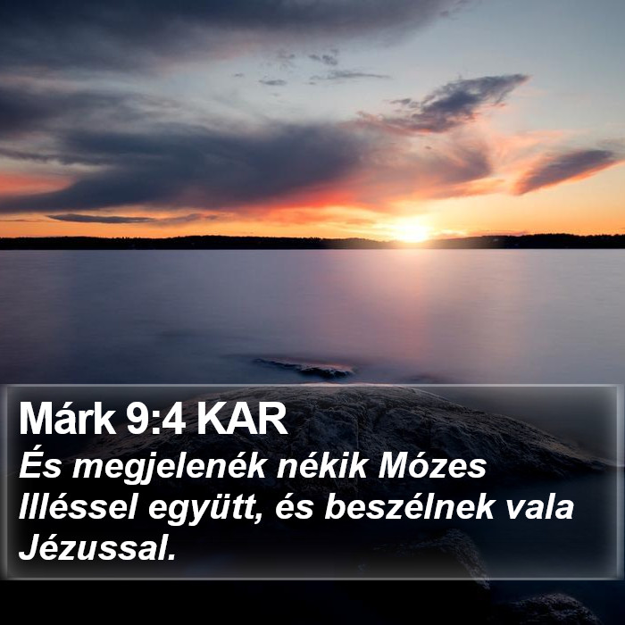 Márk 9:4 KAR Bible Study