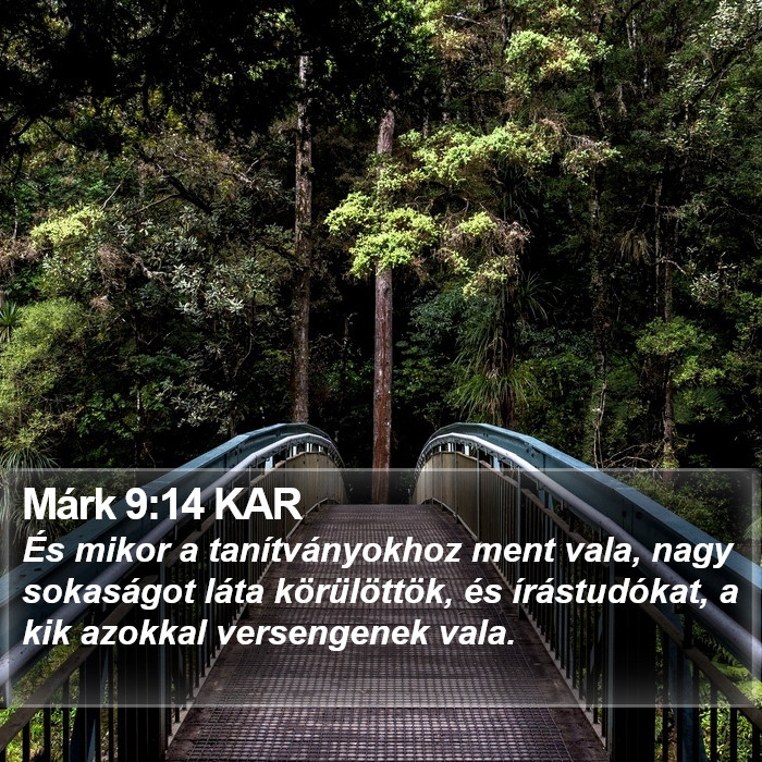 Márk 9:14 KAR Bible Study