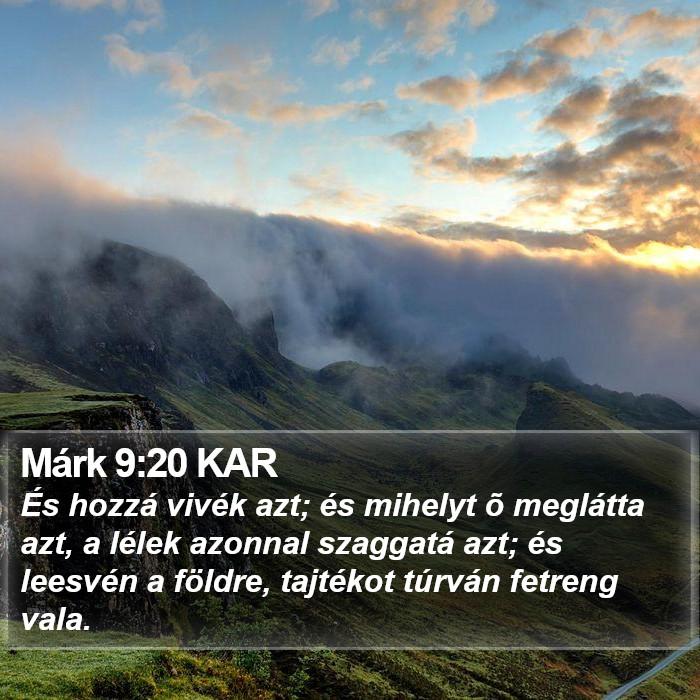 Márk 9:20 KAR Bible Study