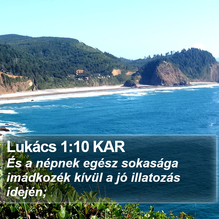 Lukács 1:10 KAR Bible Study