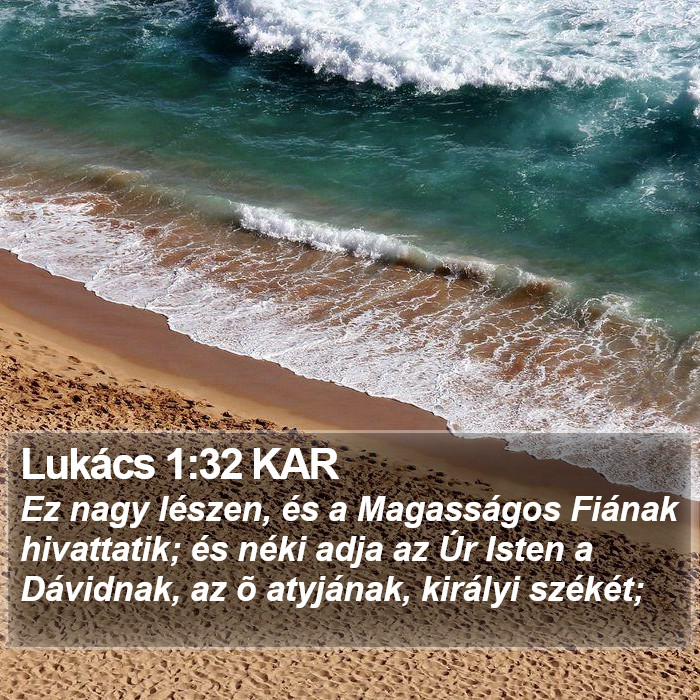 Lukács 1:32 KAR Bible Study