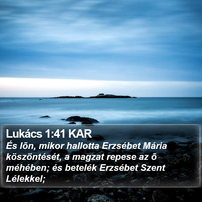 Lukács 1:41 KAR Bible Study